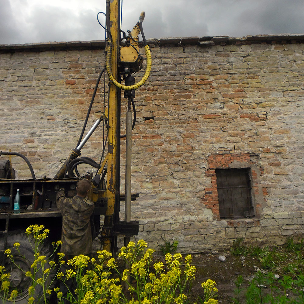 Бурение скважин в Гатчине для реконструкции объекта культурного наследия федерального значения